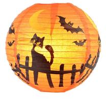 Dekoratīvs suvenīrs Halloween, dzeltena krās.