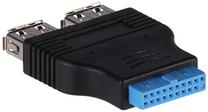 Adapteris Akyga 24-pin BTX, 2 x USB 3.0 female, 0 m