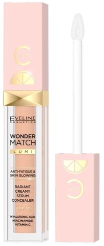 Korektors Eveline Wonder Match Lumi, SPF 20, bēša krās., 20, 6.8 ml