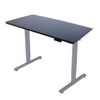 Datorgalds regulējams augstums Home4you Ergo Fit, 120 cm x 60 cm, 71.6 - 116 cm, sudraba krās./melna krās./pelēka krās.