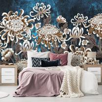 Fototapete Artgeist Sea Flowers, 210 cm x 210 cm