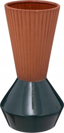 Vāze Atmosphera, 25 cm, brūna krās./zaļa krās.