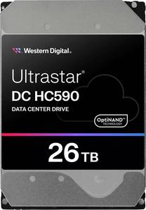 Serveri kõvaketas (HDD) Western Digital Ultrastar DC HC590, 3.5", 26 TB