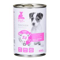 Влажный корм для собак The Pet WET Chicken Puppies, курица, 0.4 кг
