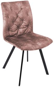 Valgomojo kėdė Home4you Afton 10427, matinė, rožinė sp., 46 cm x 59 cm x 87 cm