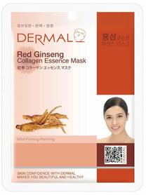 Маска для лица Dermal Collagen Essence Red Ginseng, 23 г