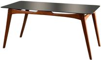 Stalas Kalune Design Touch Glass, riešuto sp., 160 cm x 80 cm x 75 cm