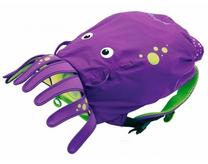 Vaikiška kuprinė Trunki PaddlePak Inky, violetinė sp., 37 cm x 17 cm x 29 cm