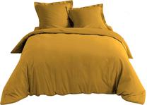 Пододеяльник Douceur d`Interieur Percaline, желтый цв., 220 см x 240 см