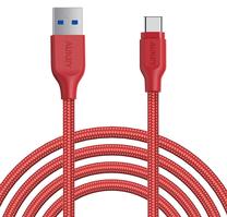 Vads Aukey USB A, USB Type-C, 2 m
