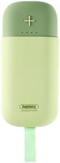 Lādētājs-akumulators (Power bank) Remax, 5000 mAh, zaļa krās.