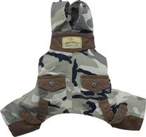 Kombinezonas šunims DoggyDolly Camouflage DD-C289-XS, žalia sp., XS