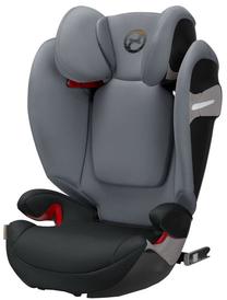 Automobilinė kėdutė Cybex Solution S-Fix, juoda sp./pilka sp., 15 - 36 kg