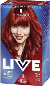 Matu krāsa Schwarzkopf Live Intense Colour, real red krās., 035