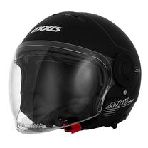 Motocikla ķivere Axxis Raven SV Solid, L, melna krās.