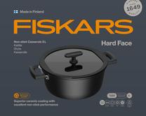 Puodas Fiskars Hard face 1075527, Ø26 cm, 5 l, aliuminio sp.