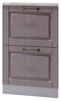 Apatinė virtuvinė spintelė MN, ruda, 60 cm x 50 cm x 85 cm