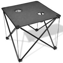Stovyklavimo stalas VLX Foldable Camping Table, pilka sp., 480 cm x 480 cm x 450 cm