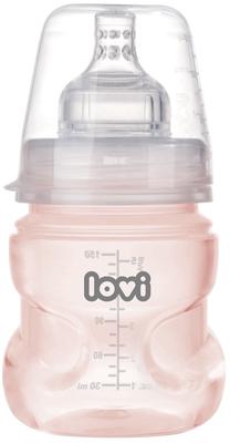 Bērnu pudelīte Lovi Trends, 120 ml, 0 mēn., rozā krās.
