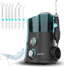 Tarpdančių irigatorius Bamba ToothCare 1200 Jet Pro, juoda sp./mėlyna sp.