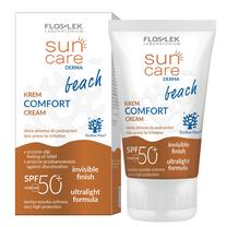 Krēms iedeguma kopšanai ķermenim Floslek Sun Care Beach SPF50+, 50 ml