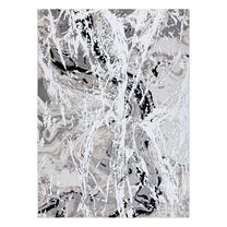 Ковер комнатные Hakano Mosse Abstract, черный цв./серый цв./бежевый цв., 150 см x 80 см