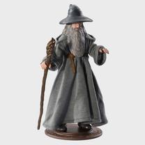 Фигурка-игрушка BendyFigs Lord Of The Rings Gandalf, 10 см, серый цв.