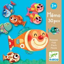 Galda spēle Djeco Memo Fish DJ08169, EN