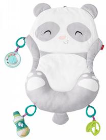 Коврик для занятий спортом Mattel Fisher Price All In One Panda, 40.6 см x 40.6 см, белый цв./серый цв.