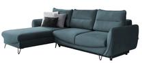 Kampinė sofa Silva Monolith 76, žalia sp., kairinė, 201 x 276 cm x 100 cm