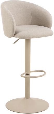 Baro kėdė Eleanor Basel 24, matinė, smėlio, 56 cm x 53 cm x 65 - 86 cm