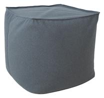 Pufas Home4you Seat Soft, pilka sp., 55 cm x 55 cm x 45 cm