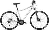 Велосипед гибридный Romet Orkan 7 D, 28 ″, 20" рама, серебристый цв./серый цв.