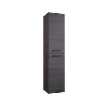 Laisvai pastatoma vonios spinta RB Bathroom Verona SRU35A, juoda sp., 35 cm x 35 cm x 160 cm