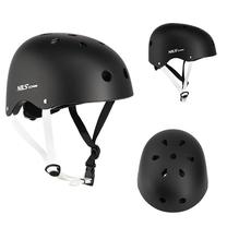 Шлем для катания на роликах Nils Extreme MTW001, M (55-58cm), черный цв.