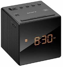 Radio modinātājs Sony ICF-C1, melna krās.
