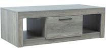 Žurnalinis staliukas Home4you Flow, pilka sp., 140 cm x 70 cm x 40 cm
