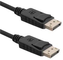 Laidas Qoltec Displayport, Displayport, 5 m, juoda sp.
