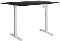 Kompiuterio stalas reguliuojamo aukščio Sun-Flex EasyDesk Adapt II, 120 cm x 80 cm, 70 - 118 cm, balta sp./juoda sp.