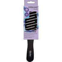 Matu ķemme Wet Brush Glov Flexi Fine Glide, melna krās.