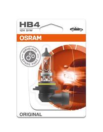 Auto spuldze Osram 9006-01B, halogēnā spuldze, caurspīdīga krās., 12 V