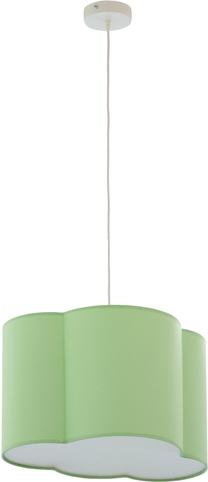 Valgusti rippuv TK Lighting Cloud 6076, E27, 1 x 15 W, roheline v. / valge v.