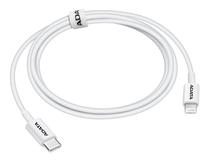 Adapteris Adata, USB Type C/Lightning, 100 cm, balta sp., 30 W