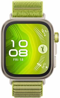 Išmanusis laikrodis Huawei Watch Fit 4 Pro Seiya-B29W, žalia sp./titanium