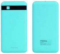 Nešiojamas įkroviklis (Power bank) Remax Proda, 12000 mAh, žalia sp.
