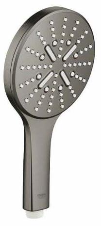 Dušo galvutė Grohe Smartactive 130, brushed hard graphite sp., 13 cm