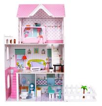 Кукольный домик Wooden Doll House RA6109, многоцветный