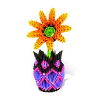 Radošais komplekts Creagami Vase and Flower Puzzles Set