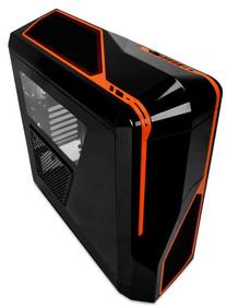 Kompiuterio korpusas NZXT, juoda sp./oranžinė sp.