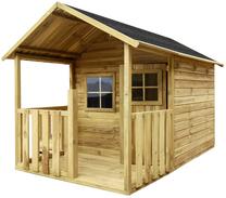 Puidust maja lastele "Pähkel" 4IQ DOM000091, 2.1 m²